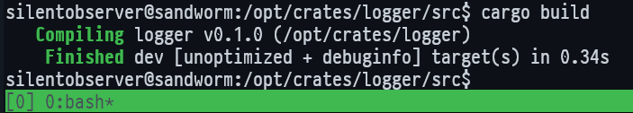 building logger