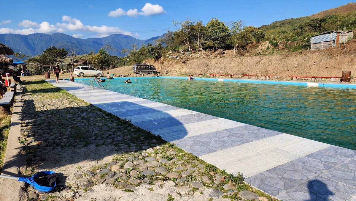Pool near Cascada San Jacinto