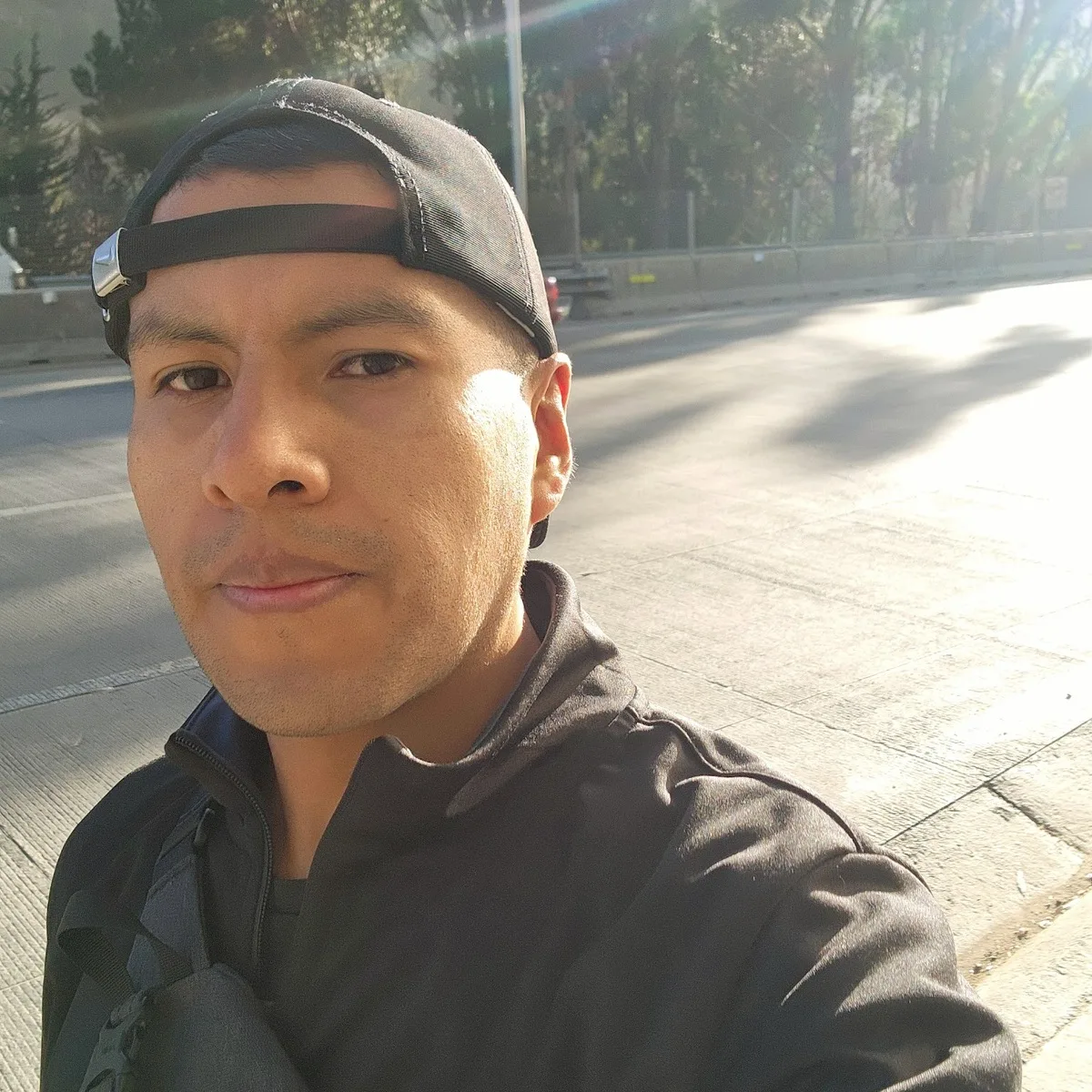 De bajada la autopista